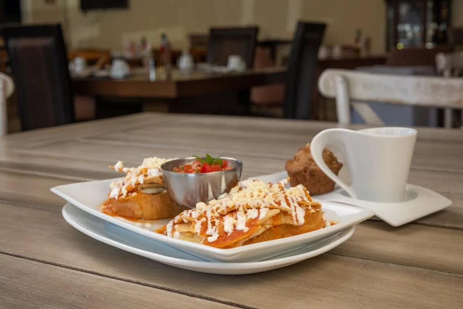bustling mexican restaurant dining room customers enjoying meals