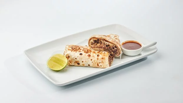 classic chicken burrito wrapped fresh